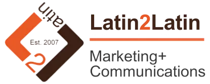 LATIN2LATIN MARKETING + COMMUNICATIONS logo