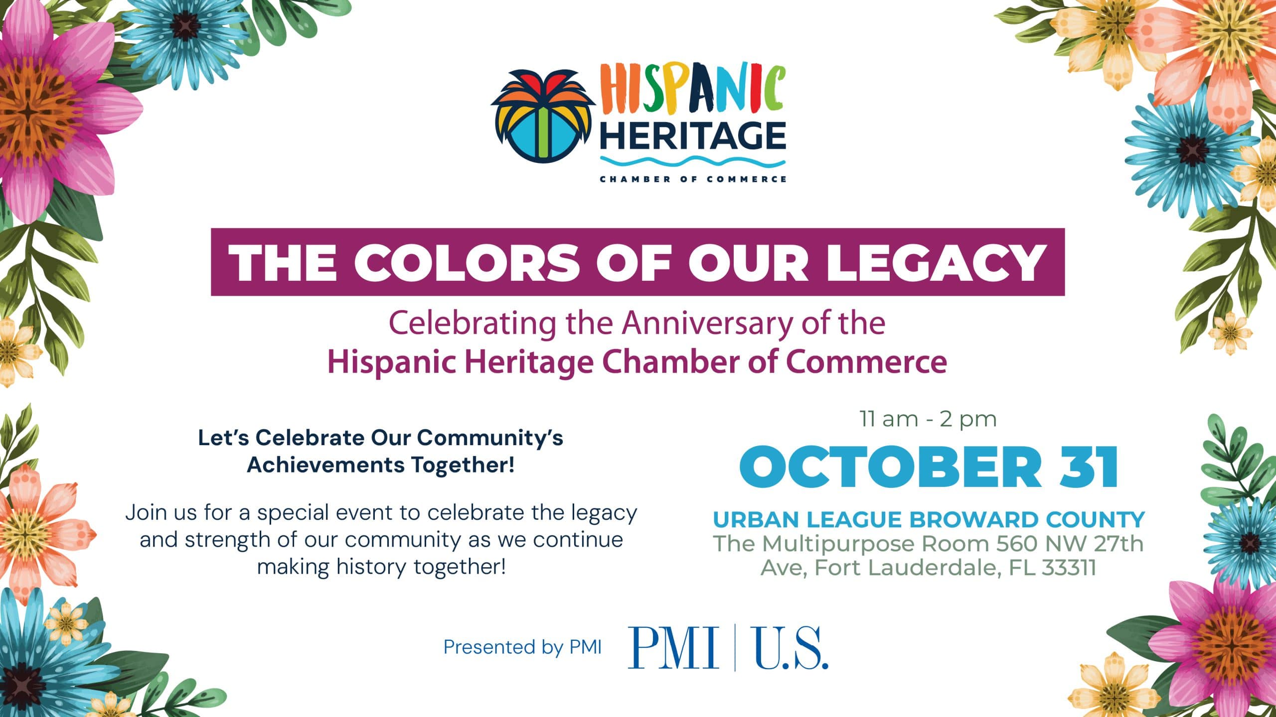 HHCC Anniversary: The Colors of our Legacy