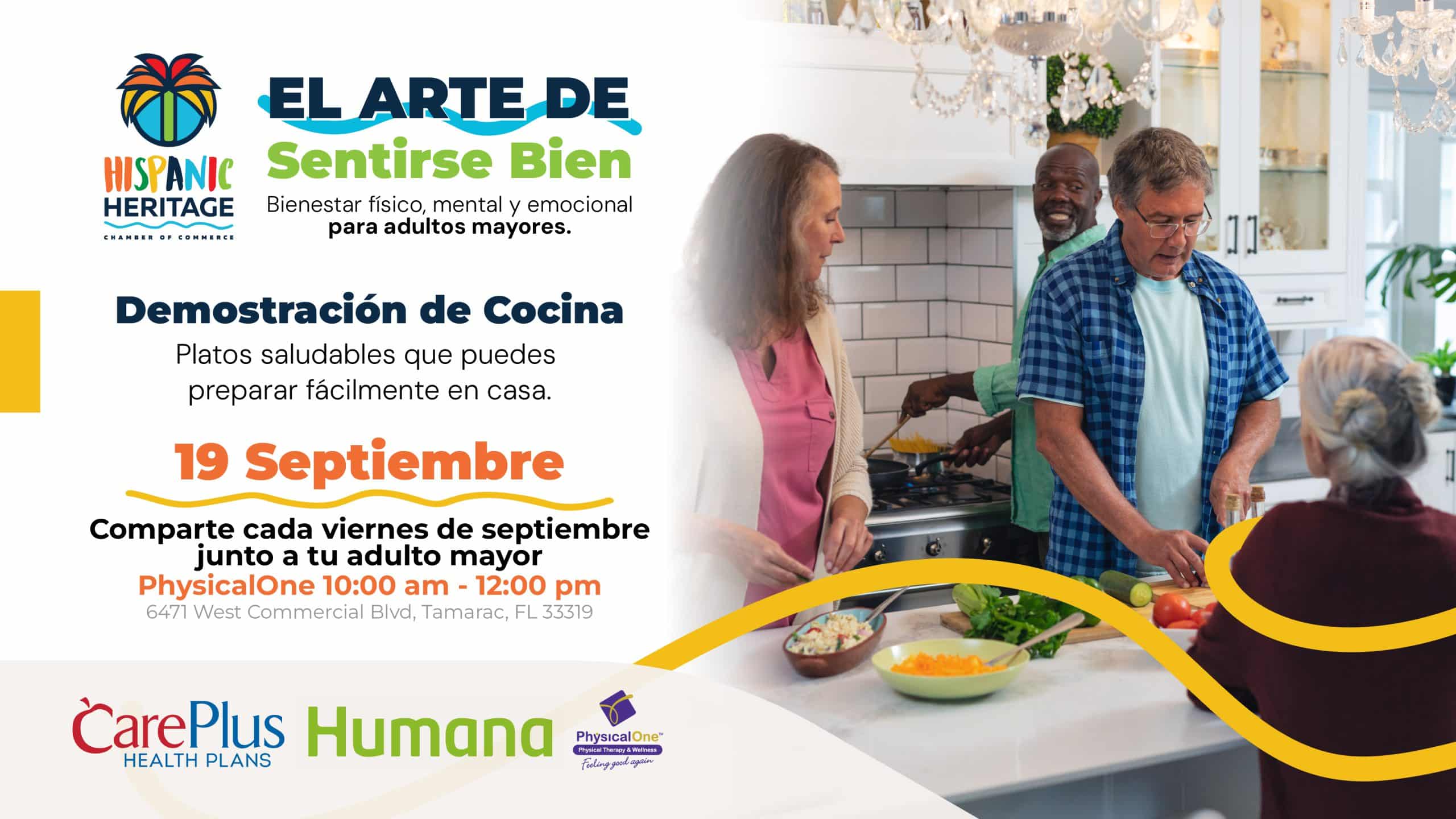 Sabores que Nutren: Cocina para el Bienestar (Demostración en Vivo)