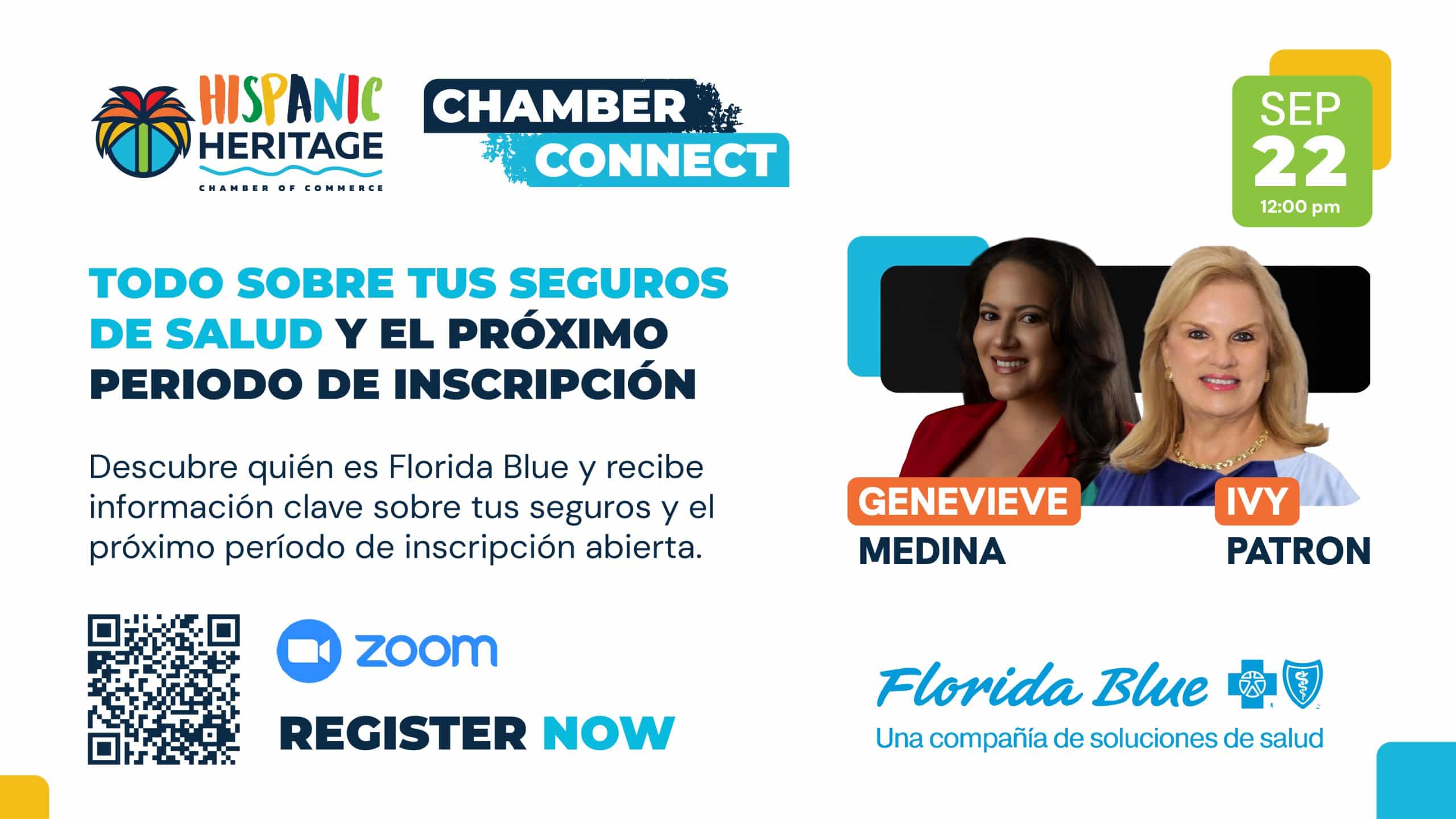 Chamber Connect con Florida Blue: Todo sobre tus Seguros de Salud y el proximo periodo de Inscripcion
