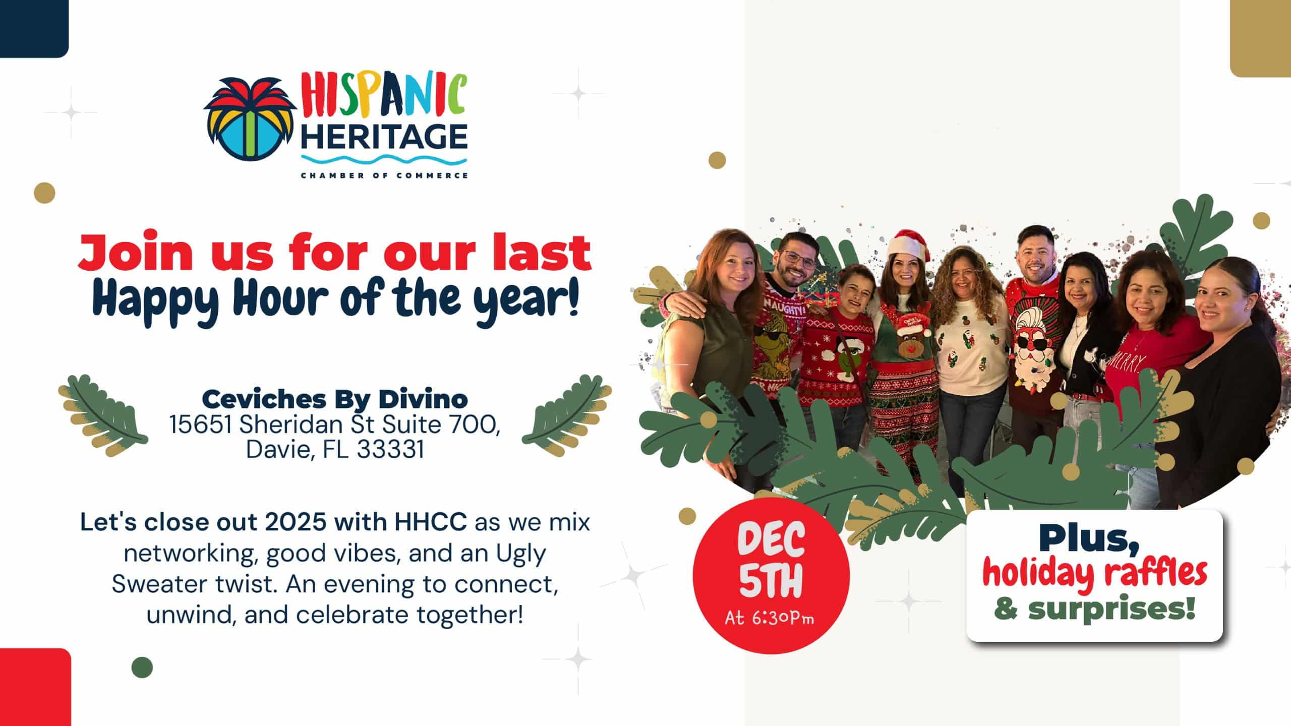 Happy Hour - Ugly sweater 2025