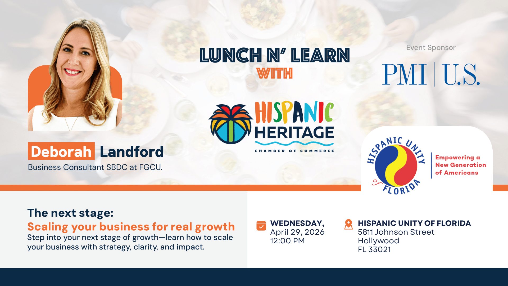 Lunch-n-Learn: “The next stage: Scaling your business for real growth.”