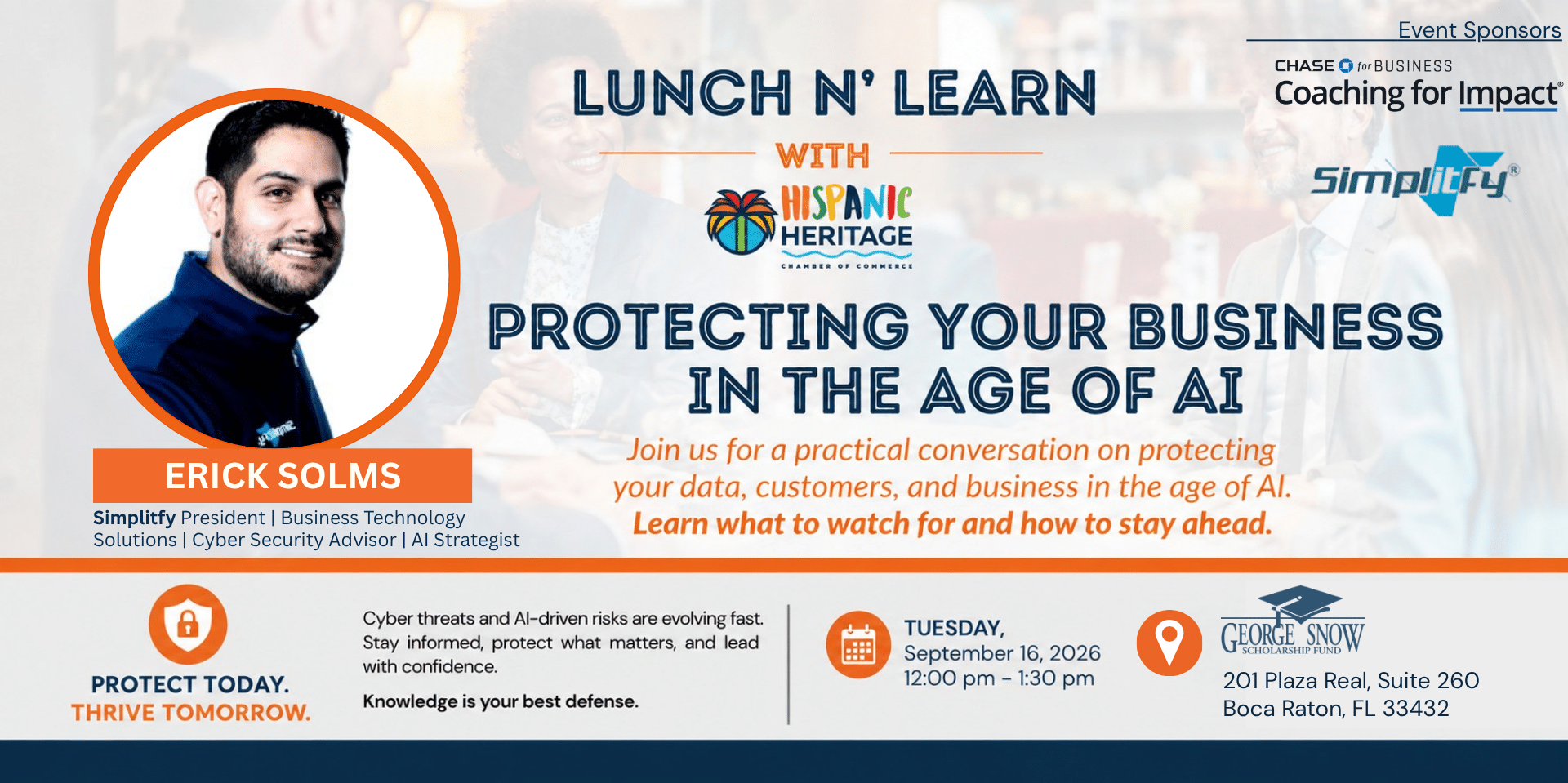 Lunch-n-Learn: Protecting Your Business in the Age of AI