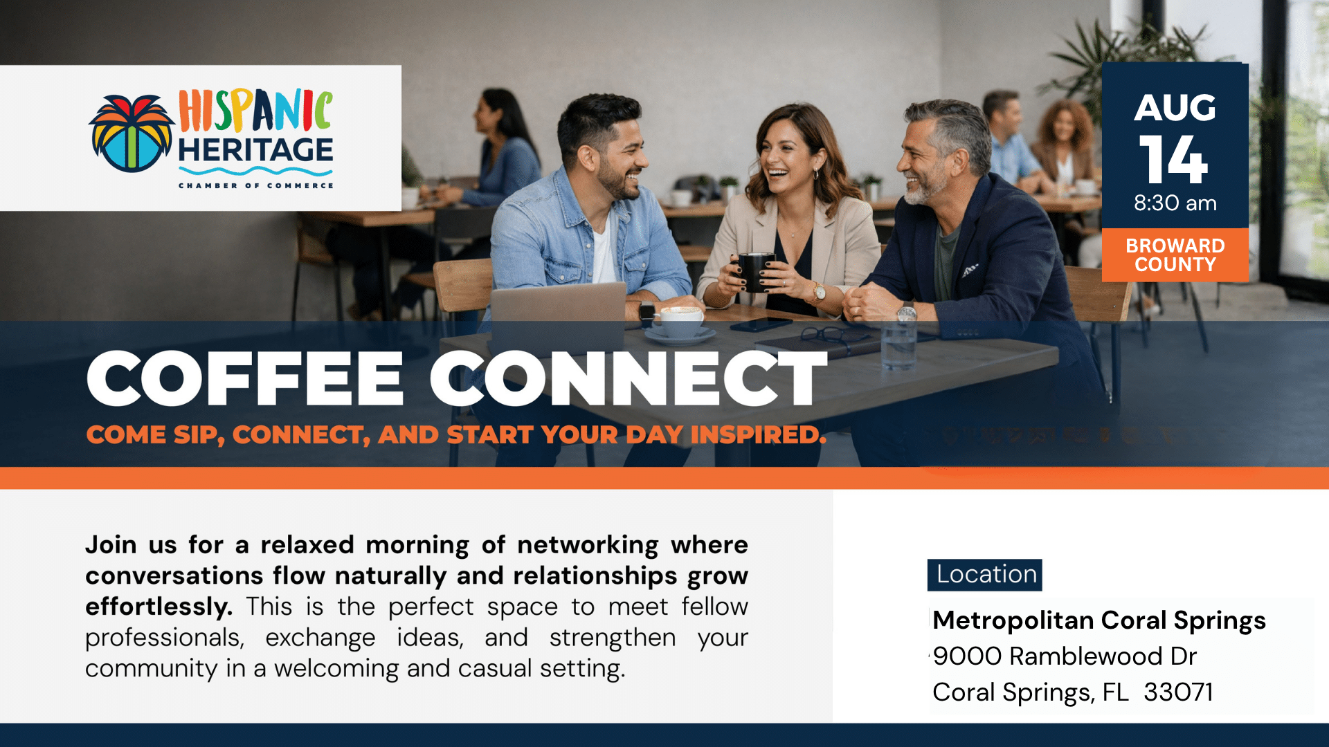 Coffee Connect Broward County – August