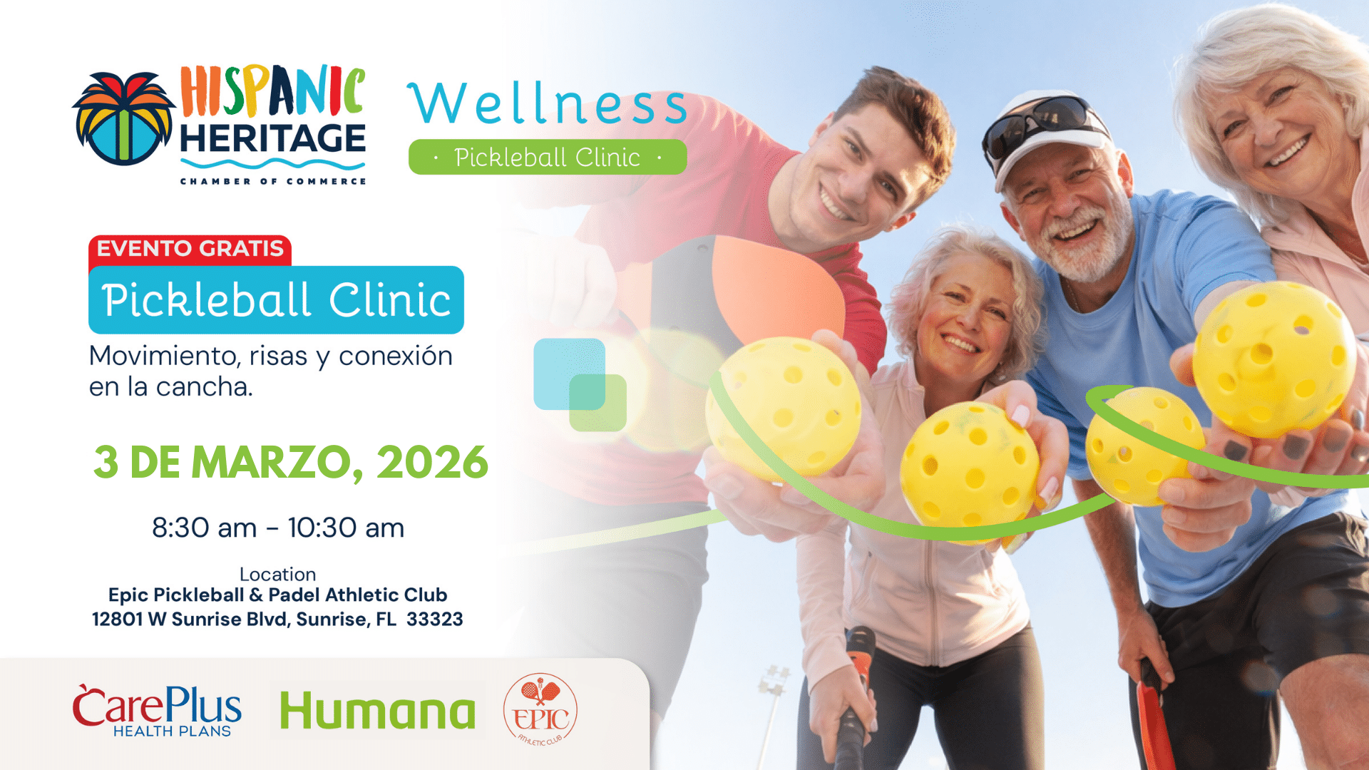 Pickelball Clinic - Sesion Marzo