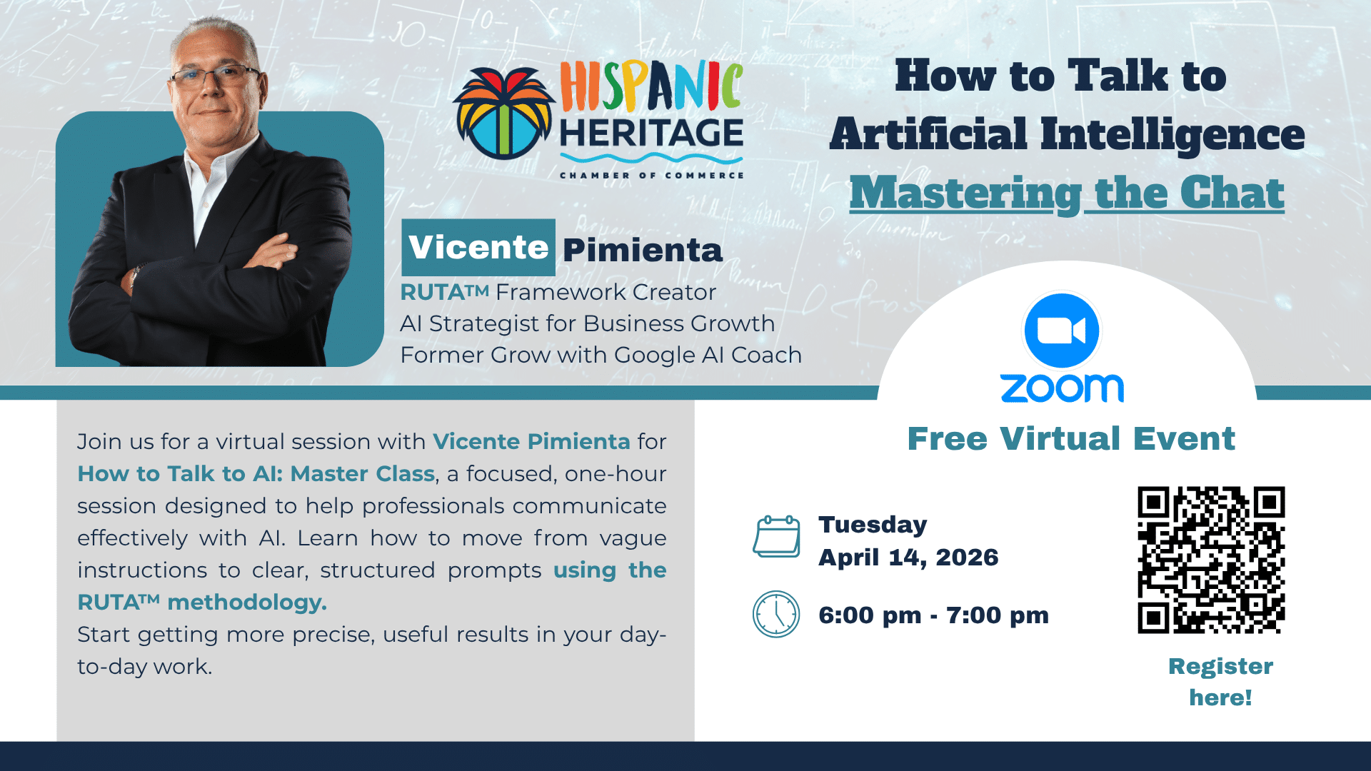 Chamber Training "How to Talk to Artificial Intelligence: Mastering the Chat"