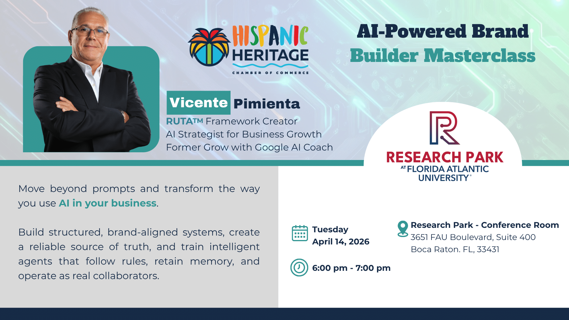Chamber Training "AI-Powered Brand Builder Masterclass"