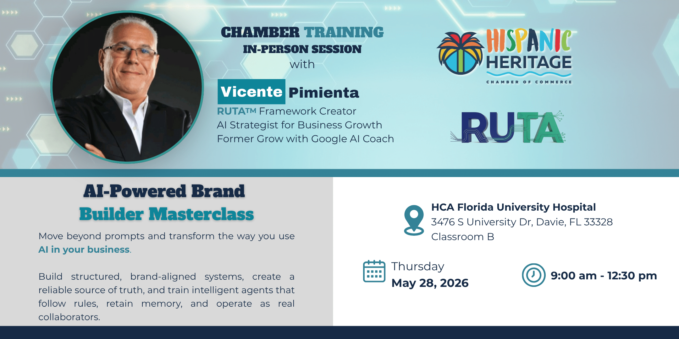 Chamber Training "AI-Powered Brand Builder Masterclass - II Cohort"