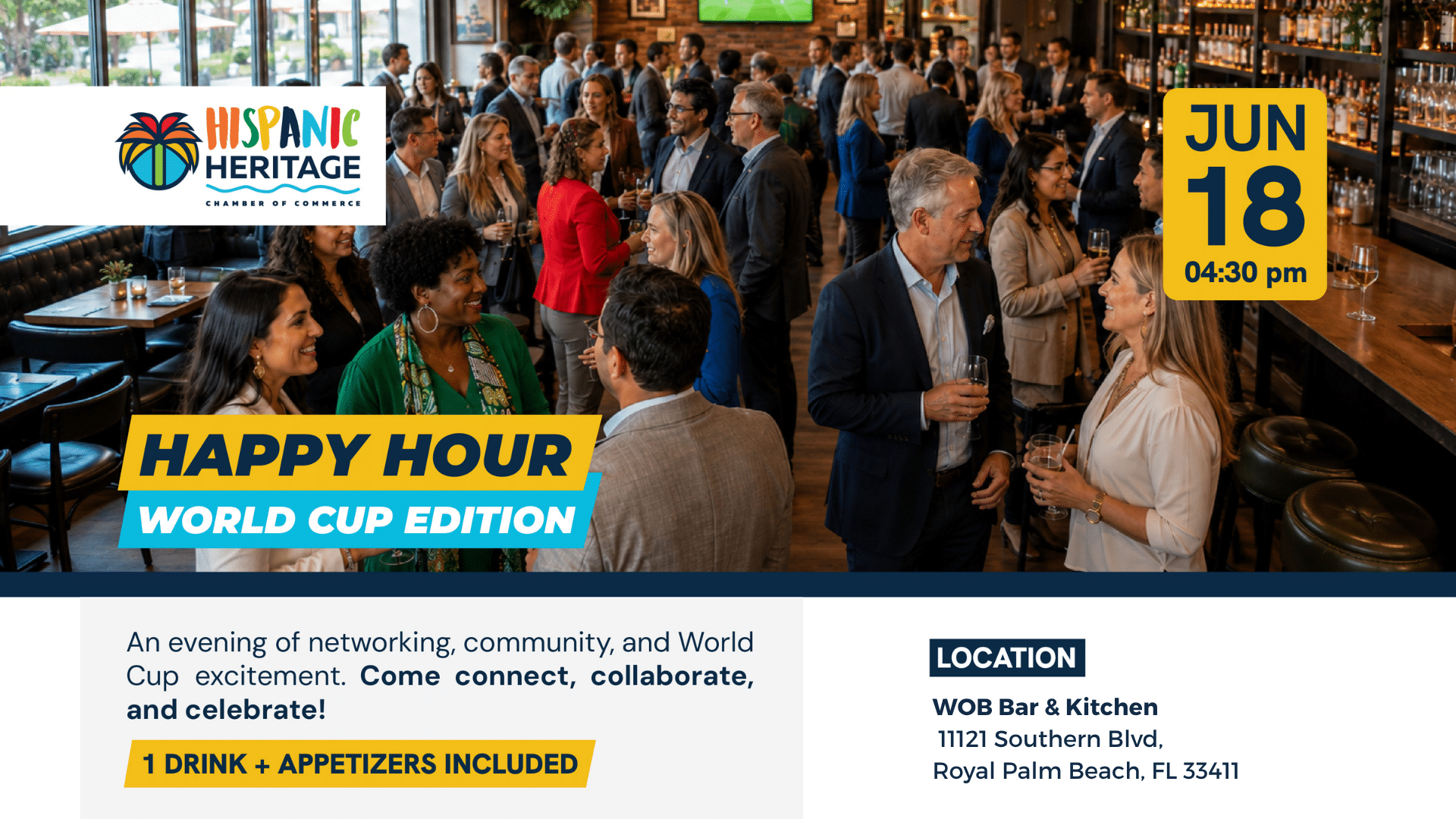 Happy Hour - World Cup Edition Palm Beach County